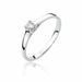 Inel Aur 14K  cu Diamant Natural 0.12 ct