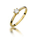 Inel Aur 14K cu Diamant Natural 0.15 ct