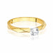 Inel Aur 14K cu Diamant Natural 0.15 ct