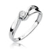 Inel Aur 14K cu Diamant Natural 0.15 ct