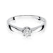 Inel Aur 14K cu Diamant Natural 0.15 ct