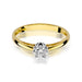 Inel Aur 14K cu Diamant Natural 0.15 ct