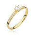 Inel Aur 14K cu Diamant Natural 0.17 ct