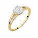 Inel Aur 14K cu Diamant Natural 0.18ct