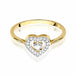 Inel Aur 14K cu Diamant Natural 0.19 ct