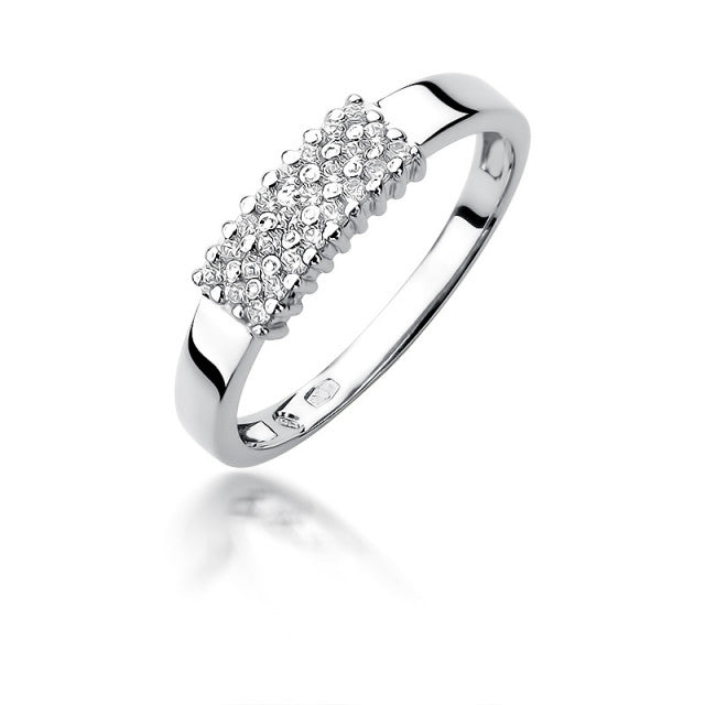 Inel Aur 14K cu Diamante Naturale 0.21 ct