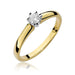 Inel Aur 14K cu Diamant Natural 0.20 ct