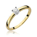 Inel Aur 14K cu Diamant Natural 0.20 ct