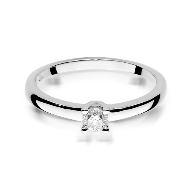 Inel Aur 14K cu Diamant Natural 0.20 ct