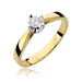 Inel Aur 14K cu Diamant Natural 0.20 ct