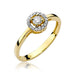 Inel Aur 14K cu Diamant Natural 0.20 ct