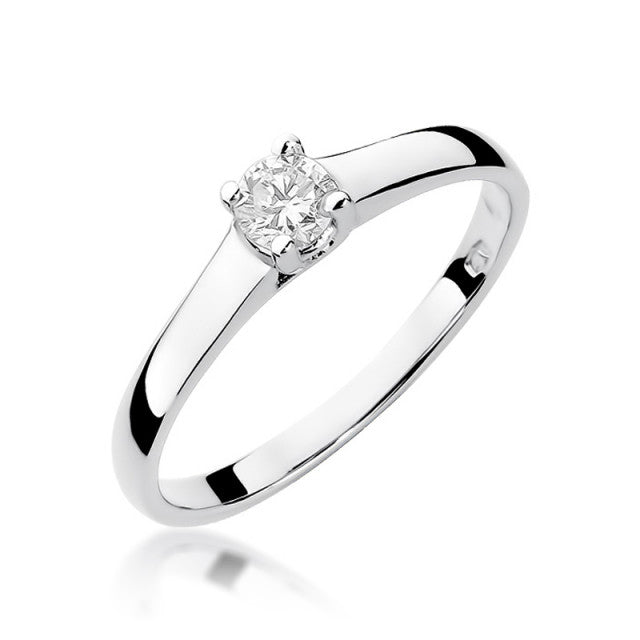 Inel Aur 14K cu Diamant Natural 0.20 ct