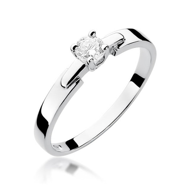Inel Aur 14K cu Diamant Natural 0.20 ct