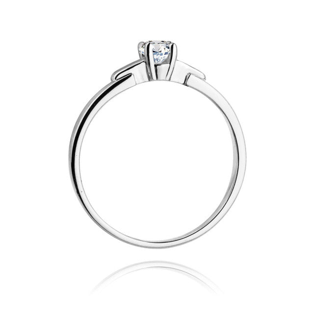 Inel Aur 14K cu Diamant Natural 0.20 ct