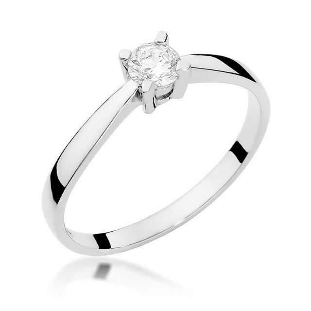 Inel Aur 14K cu Diamant Natural 0.20 ct