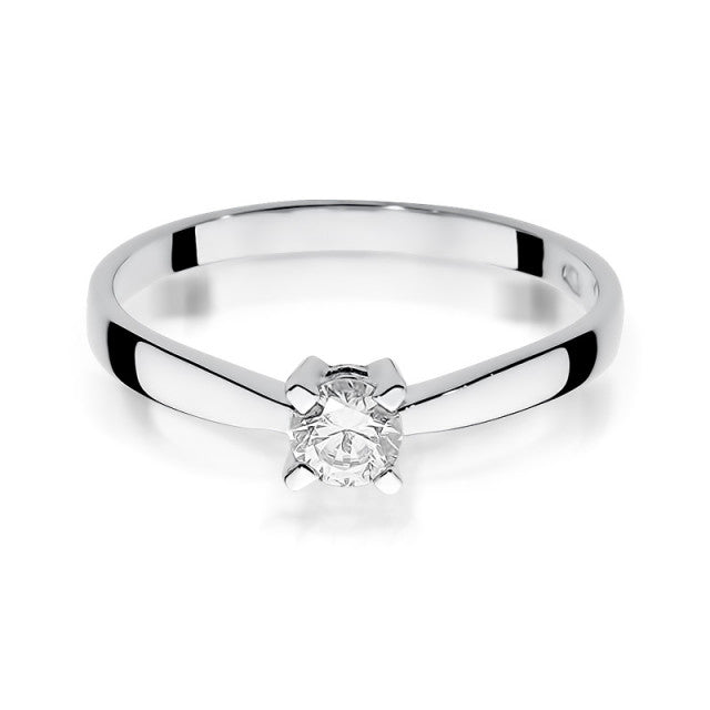 Inel Aur 14K cu Diamant Natural 0.20 ct