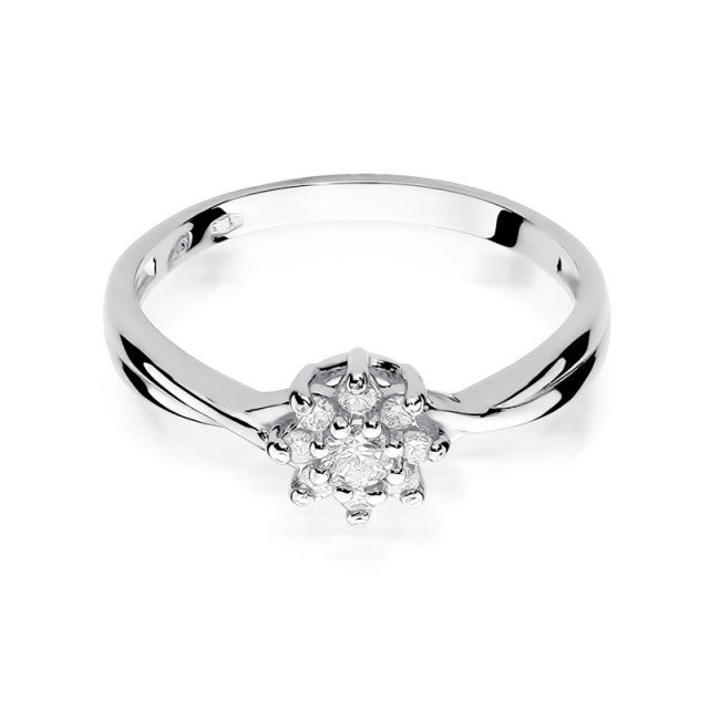 Inel Aur 14K cu Diamante Naturale 0.22 ct