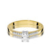 Inel Aur 14K cu Diamant Natural 0.22 ct