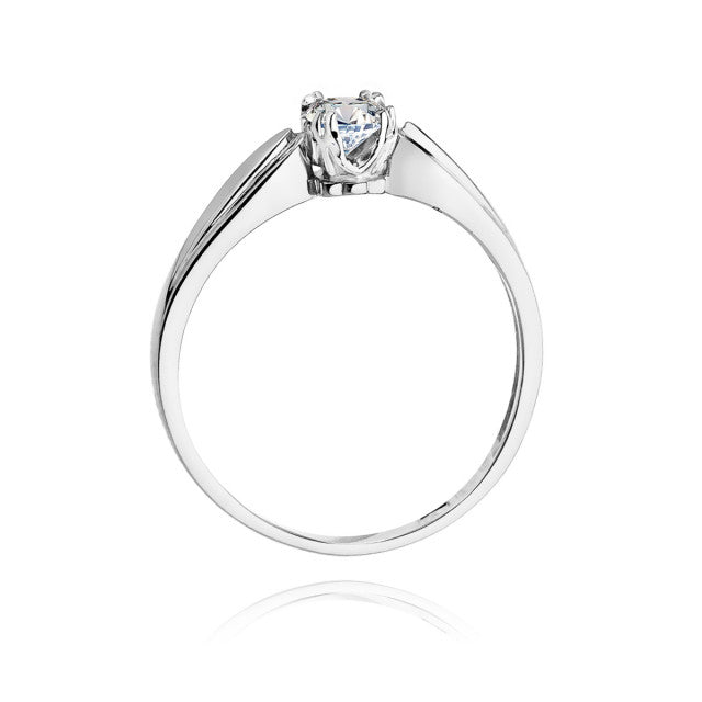 Inel Aur 14K cu Diamant Natural 0.24 ct