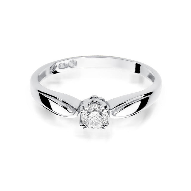 Inel Aur 14K cu Diamant Natural 0.24 ct