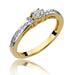 Inel Aur 14K cu Diamant Natural 0.24 ct