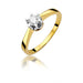 Inel Aur 14K cu Diamant Natural 0.25 ct