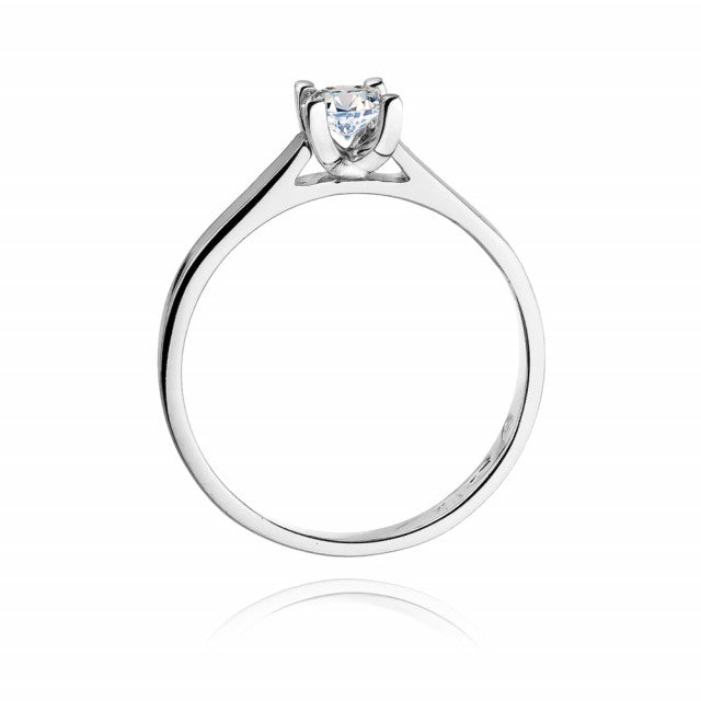 Inel Aur 14K cu Diamant Natural 0.25 ct