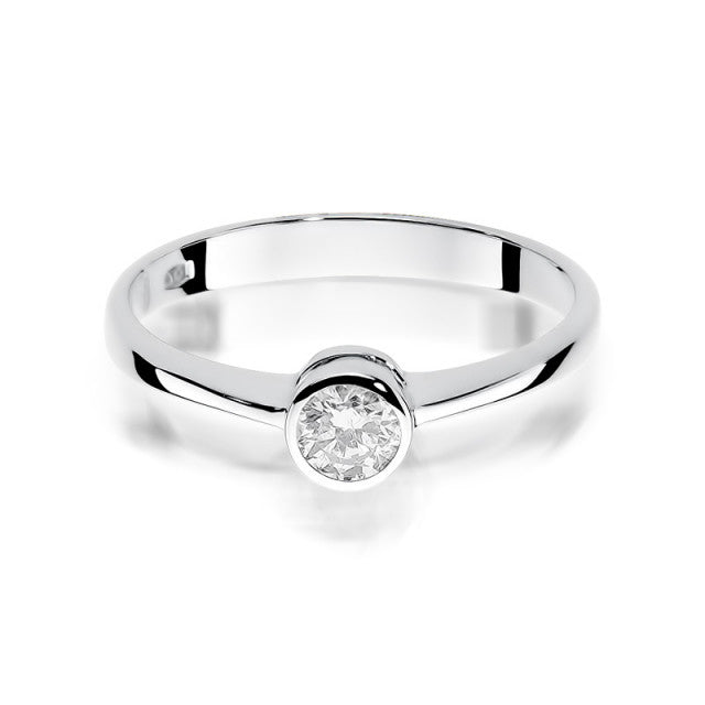Inel Aur 14K cu Diamant Natural 0.25 ct