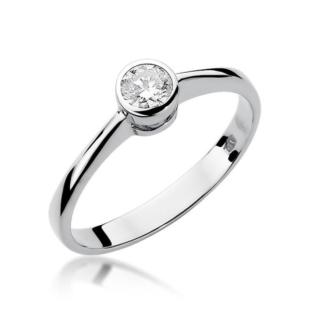 Inel Aur 14K cu Diamant Natural 0.25 ct