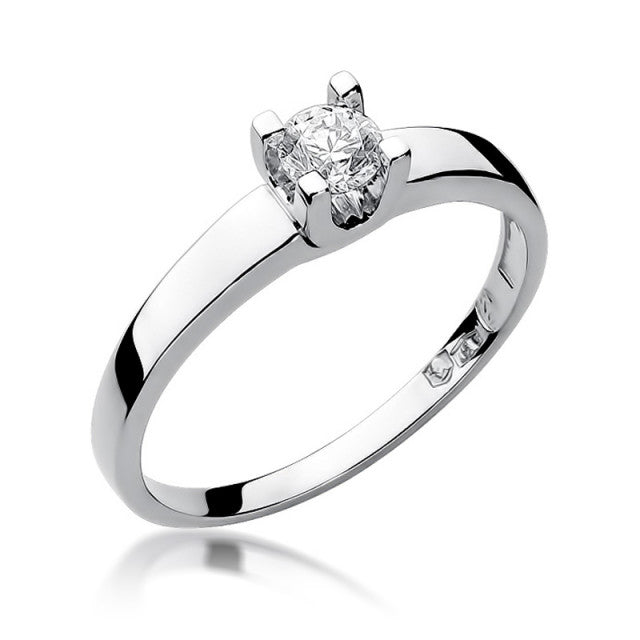 Inel Aur 14K cu Diamant Natural 0.25 ct