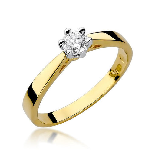 Inel Aur 14K cu Diamant Natural 0.25 ct