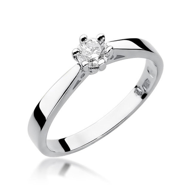 Inel Aur 14K cu Diamant Natural 0.25 ct