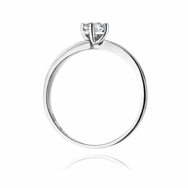 Inel Aur 14K cu Diamant Natural 0.25 ct