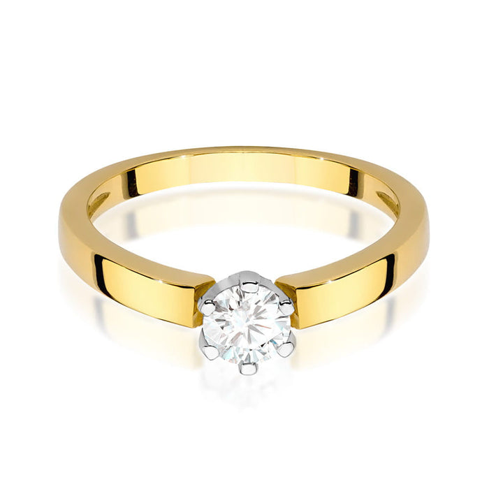Inel Aur 14K cu Diamant Natural 0.25 ct