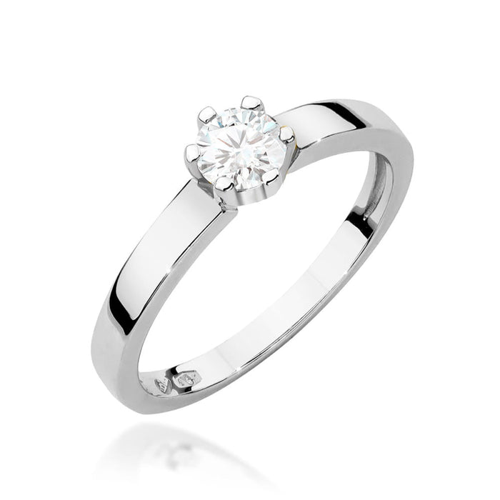 Inel Aur 14K cu Diamant Natural 0.25 ct