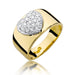 Inel Aur 14K cu Diamant Natural 0.26 ct