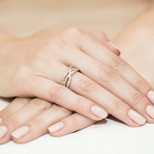 Inel Aur 14K cu Diamante Naturale 0.27 ct