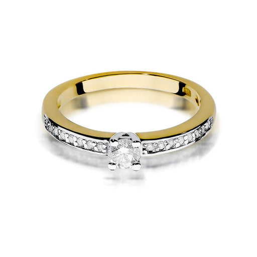 Inel Aur 14K cu Diamant Natural 0.28 ct