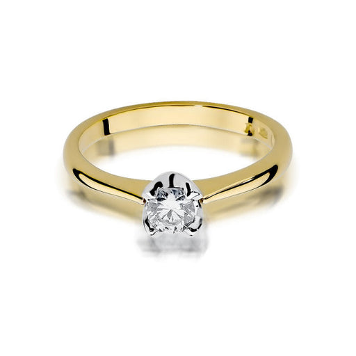 Inel Aur 14K cu Diamant Natural 0.30 ct