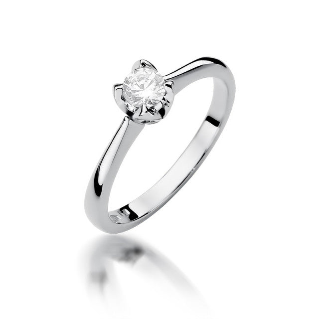 Inel Aur 14k cu Diamant Natural 0.30 ct