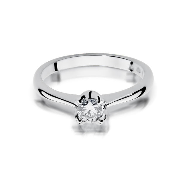 Inel Aur 14k cu Diamant Natural 0.30 ct