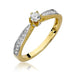 Inel Aur 14K cu Diamant Natural 0.30 ct