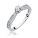 Inel Aur 14K cu Diamant Natural 0.30 ct