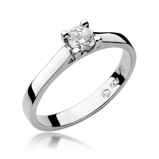 Inel Aur 14K cu Diamant Natural 0.30 ct