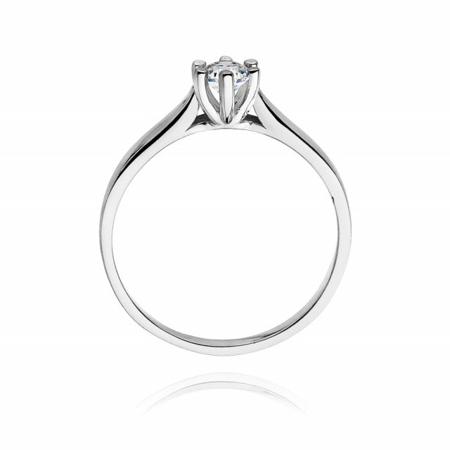 Inel Aur 14K cu Diamant Natural 0.30 ct
