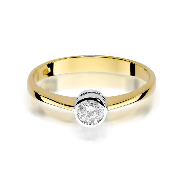 Inel Aur 14K cu Diamant Natural 0.30 ct