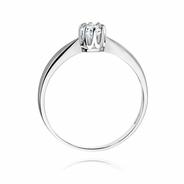 Inel Aur 14K cu Diamant Natural 0.30 ct