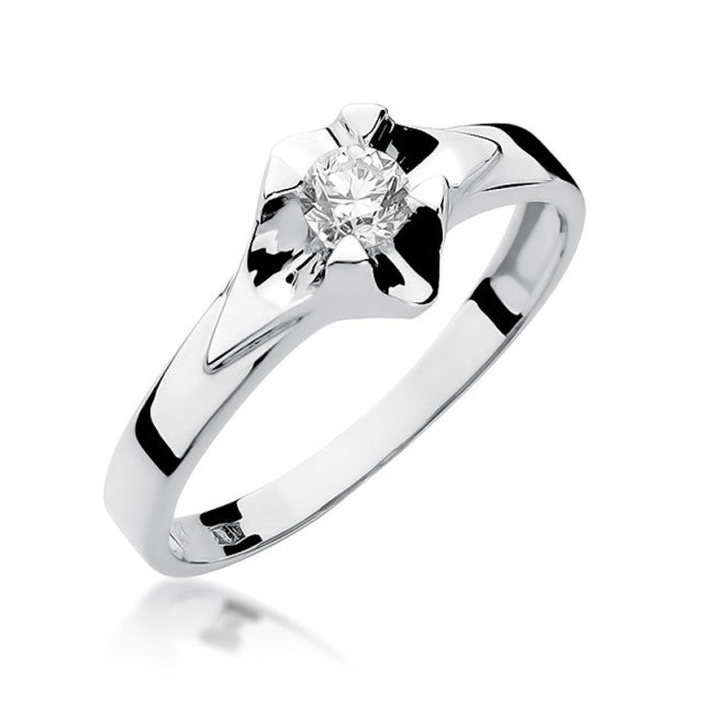 Inel Aur 14k cu Diamant Natural 0.30 ct