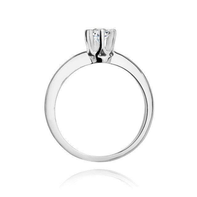 Inel Aur 14K cu Diamant Natural 0.30 ct