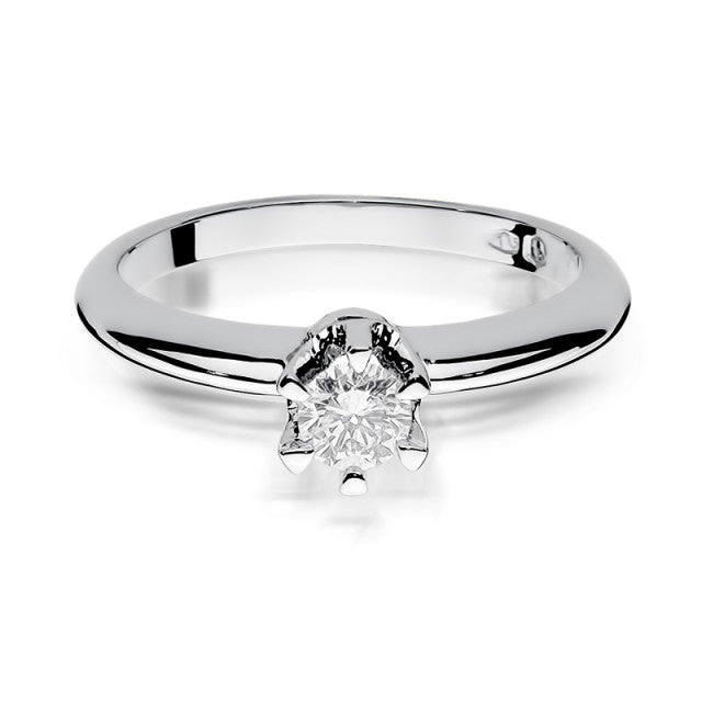 Inel Aur 14K cu Diamant Natural 0.30 ct